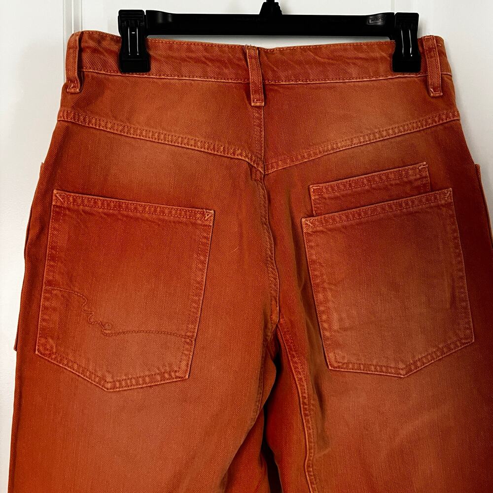 Free People We The Free Minimalist Moxie Barrel Jeans | Dusty Roads | Size 26 - Picture 7 of 10